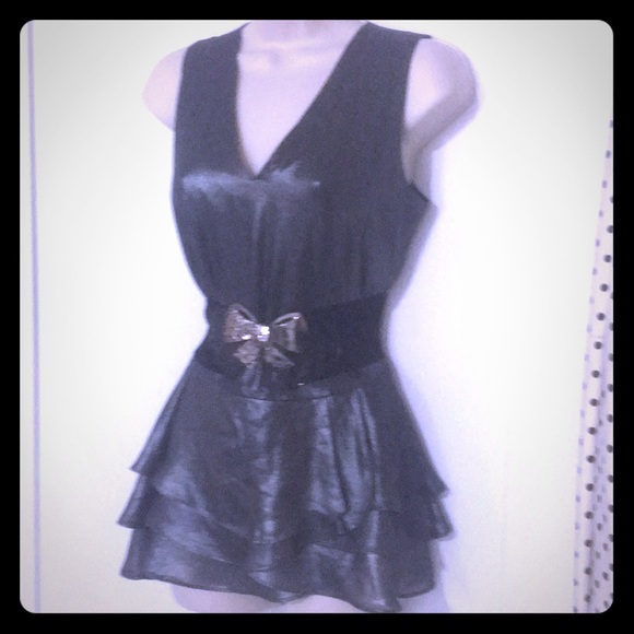 Banana Republic tiered skirt mini dress/top - Picture 1 of 7